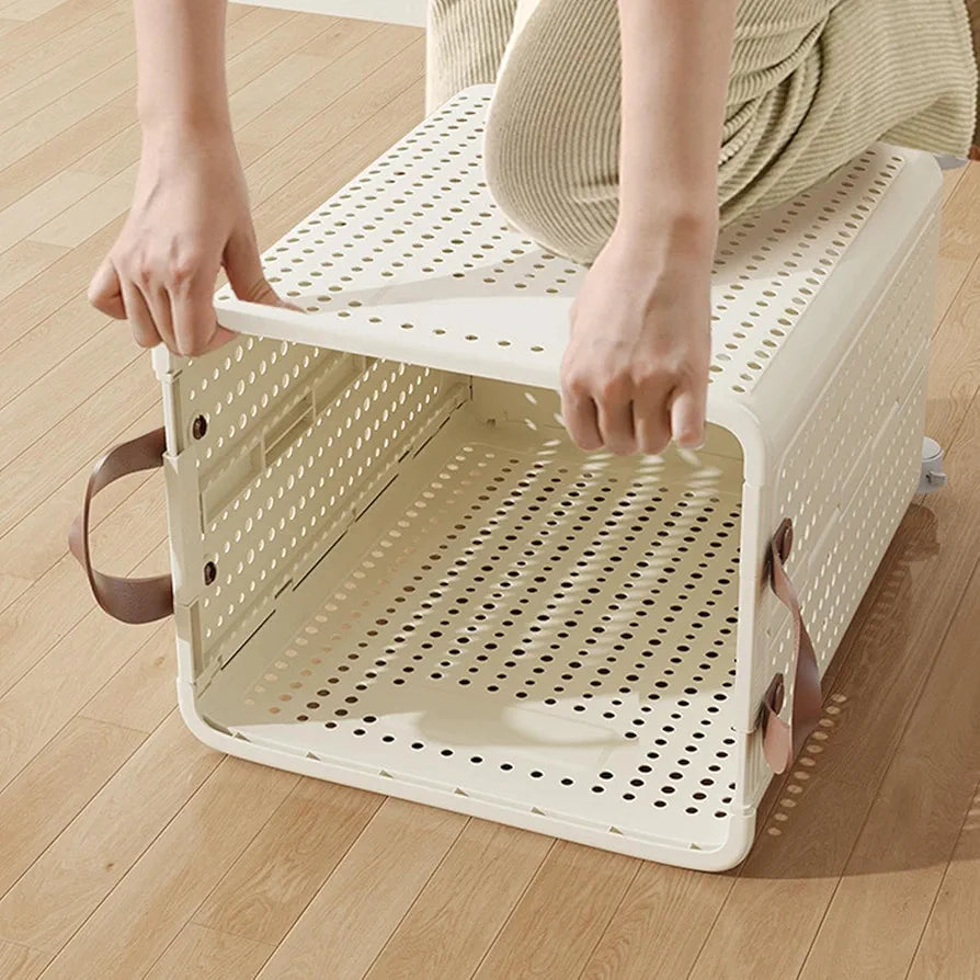 Foldable premium laundry basket