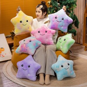 7 in 1 colours Star luminous pillow