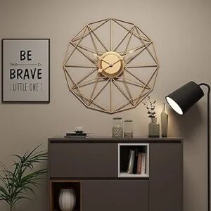 Geometric shaped Wall clock -big