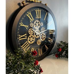 Antique Look Gearing Wall clock