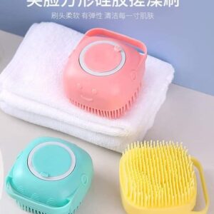 Silicon bath brush for kids