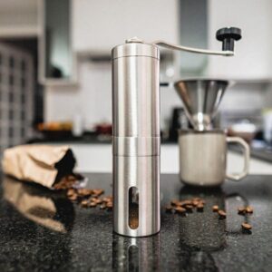 Manual Stainless steel coffee grinder