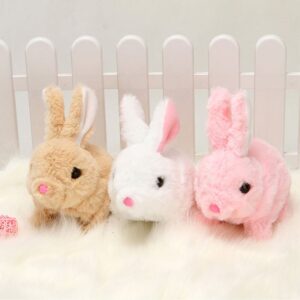 Jumping cute fluffy Rabbit simulator toy