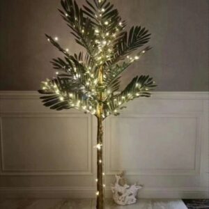 Led 5.5 feet artificial floor tree lamp