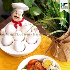 Chef theme resin Egg tray