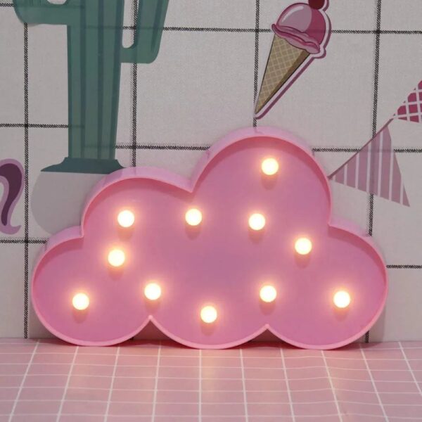 Cloud Night Light LED Marquee Sign-Baby Light - Image 3