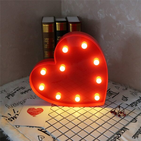 Led Heart Marque decoration - Image 3